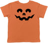 Toddler Cartoon Eyes Pumpkin Face Funny Fall Halloween Spooky T shirt