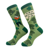 Men's Top Of The Morning To Ya Socks Funny Cute St Paddys Day Leprechaun Footwear