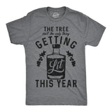 The Tree Isn’t The Only Thing Getting Lit This Year Men's Tshirt