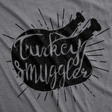 Turkey Smuggler T shirt Funny Thanksgiving Maternity Shirt Pregnancy New Baby Tee