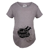 Turkey Smuggler T shirt Funny Thanksgiving Maternity Shirt Pregnancy New Baby Tee