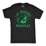 Mens Funny T Shirts The Original Wrangler Sarcastic UFO Graphic Tee for Men