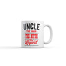 Uncle The Man The Myth The Legend Mug Funny Sarcastic Graphic Novelty Coffee Cup-11oz