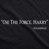 Use The Force Harry Men's Tshirt