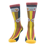 Funny Mens Video Game Socks Hilarious Gaming Footwear for Retro or Modern Gamer