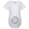 Maternity Volleyball Bump Funny Pregnant Shirt Announce Pregnancy T shirt