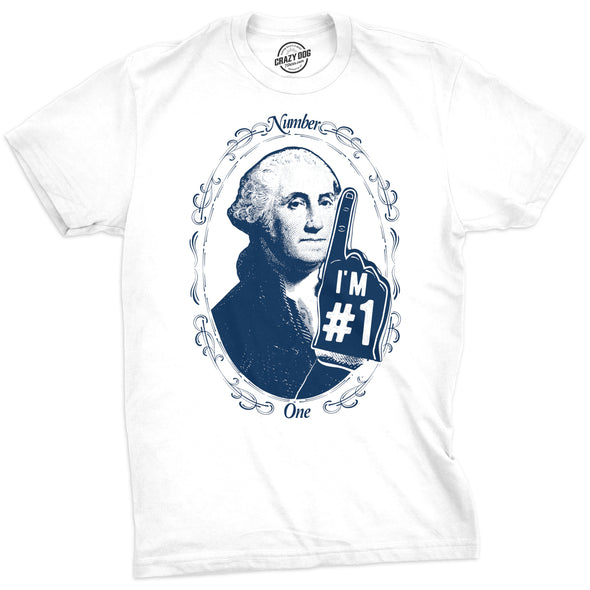 George Washington #1 Men's Tshirt