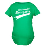 Maternity Watermelon Smuggler Shirt Funny Pregnancy T shirts Announcement Ideas