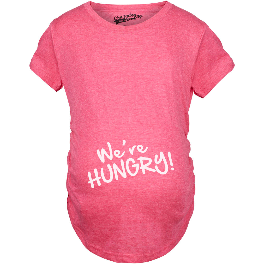 Maternity We're Hungry Funny Baby Bump Pregnancy Announcement T shirt