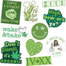 Weed Sticker Extra Large Stickers for Adults Funny Adhesives with Memes