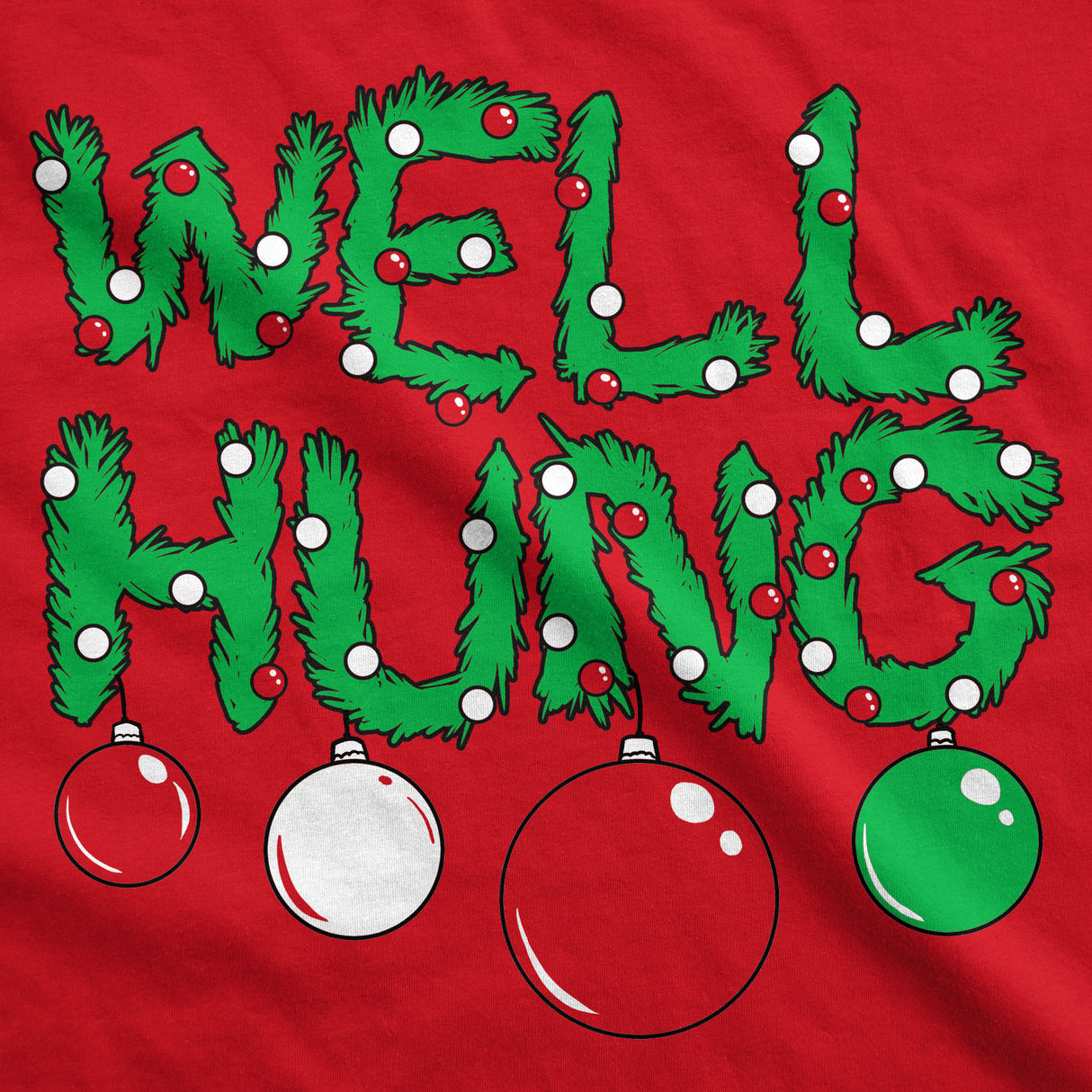 Well Hung Ornament Men's Tshirt