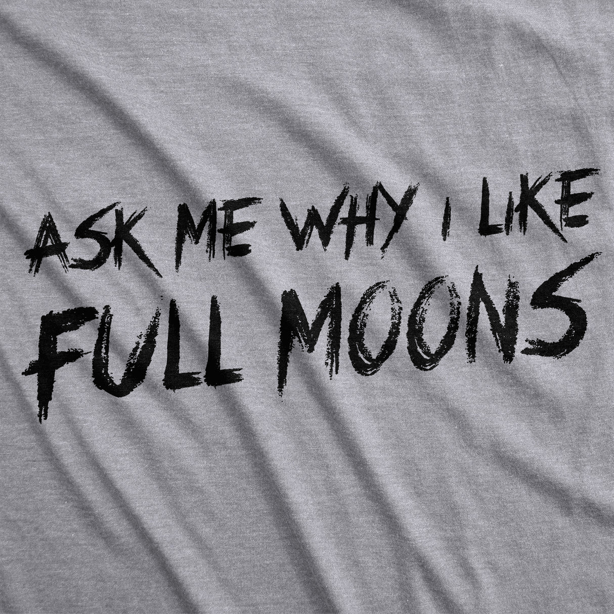 Youth Ask Me Why I Like Full Moons Awesome Werewolf T shirt Costume for Kids