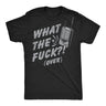 Mens Funny T Shirts What The Fuck Over Sarcastic Walkie Talkie Graphic Novelty Tee for Men