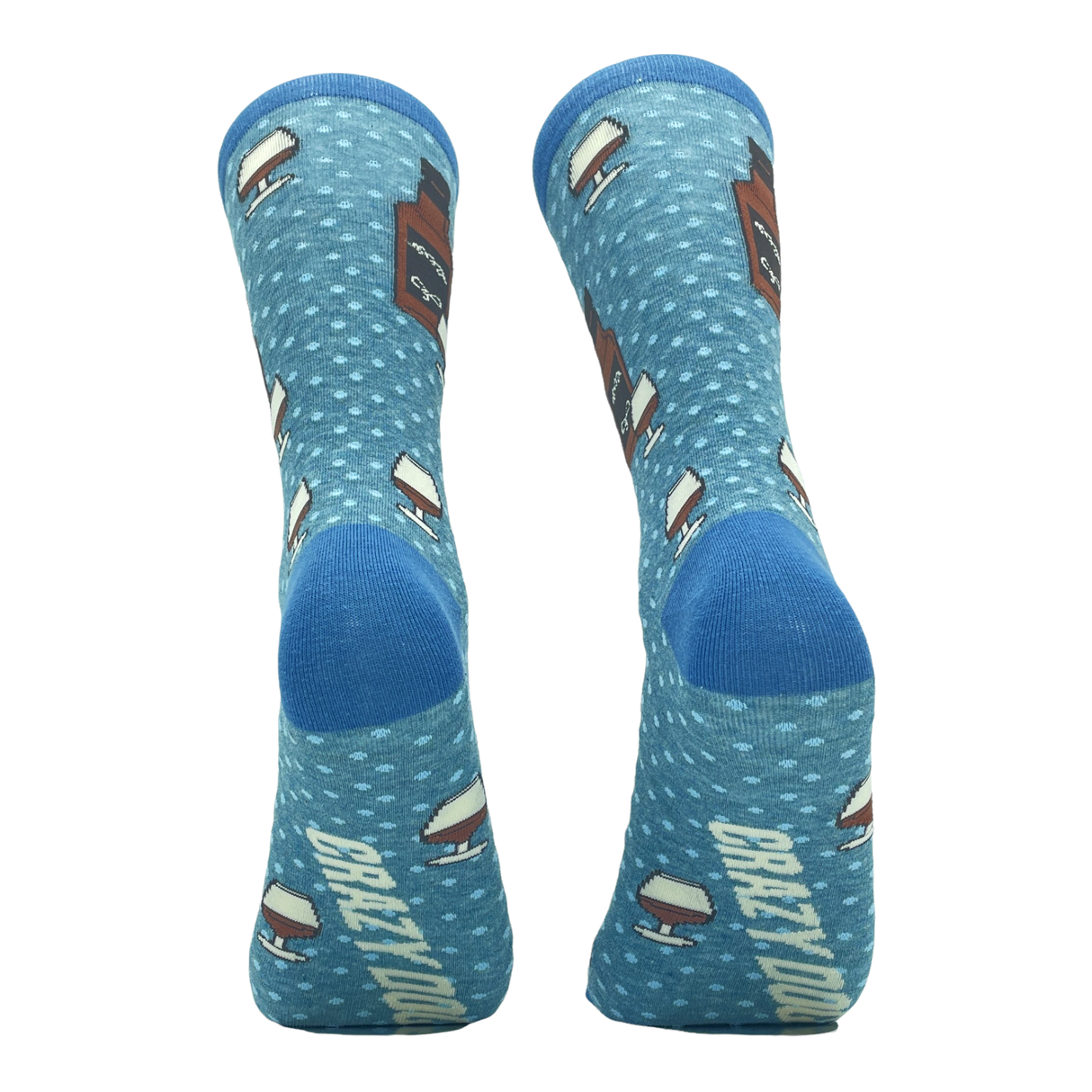 Men's I Like Whiskey And Maybe 3 People Socks Funny Liquor Cocktail Drinking Novelty Footwear
