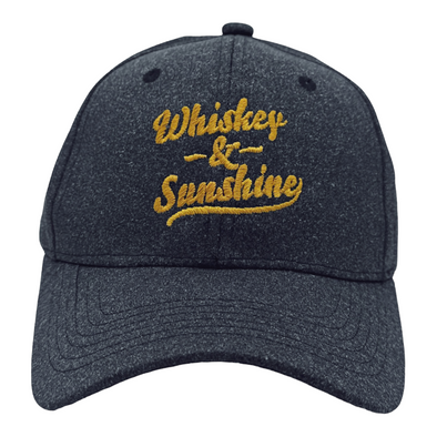 Whiskey And Sunshine Hat Funny Summer Party Drinking Cap
