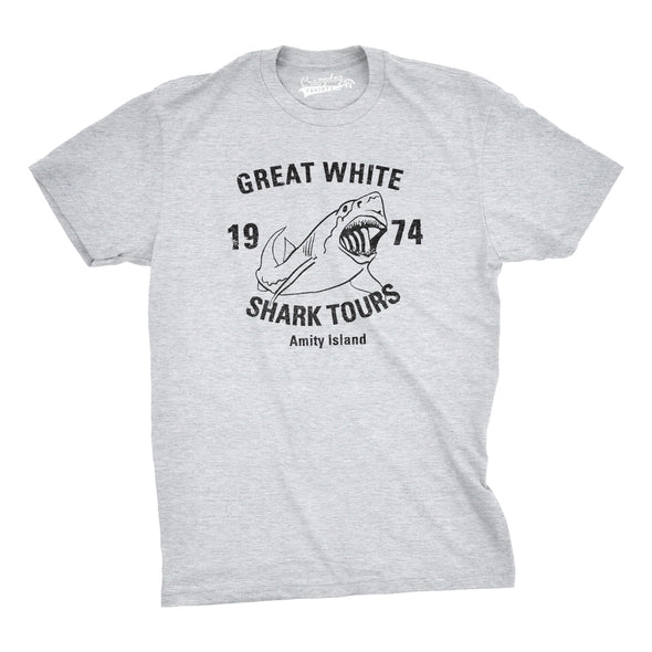 Great White Shark Tours Men's Tshirt