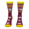 Women's You Can Do It Coffee Socks Funny Cafe Lover Cup Of Joe Graphic Novelty Footwear