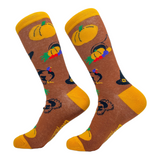 Women's Thanksgiving Socks Funny Turkey Pilgrim Pumpkin Holdiay Graphic Novelty Footwear