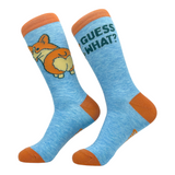 Women's Guess What Corgi Butt Socks Funny Small Breed Pret Puppy Dog Novelty Footwear