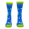 Women's Mama Bird Socks Funny Cute Bluebird Mothers Day Footwear For Mom
