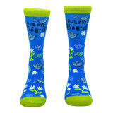 Women's Mama Bird Socks Funny Cute Bluebird Mothers Day Footwear for Mom