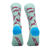 Women's Winosaur Socks Funny Wine Lover Drinking Vintage Graphic Footwear