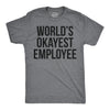 World's Okayest Employee Men's Tshirt