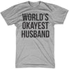 World's Okayest Husband Men's Tshirt