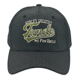 Worlds Greatest Funcle Hat Funny Sarcastic Uncle Graphic Novelty Cap