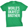 World's Okayest Brother Men's Tshirt