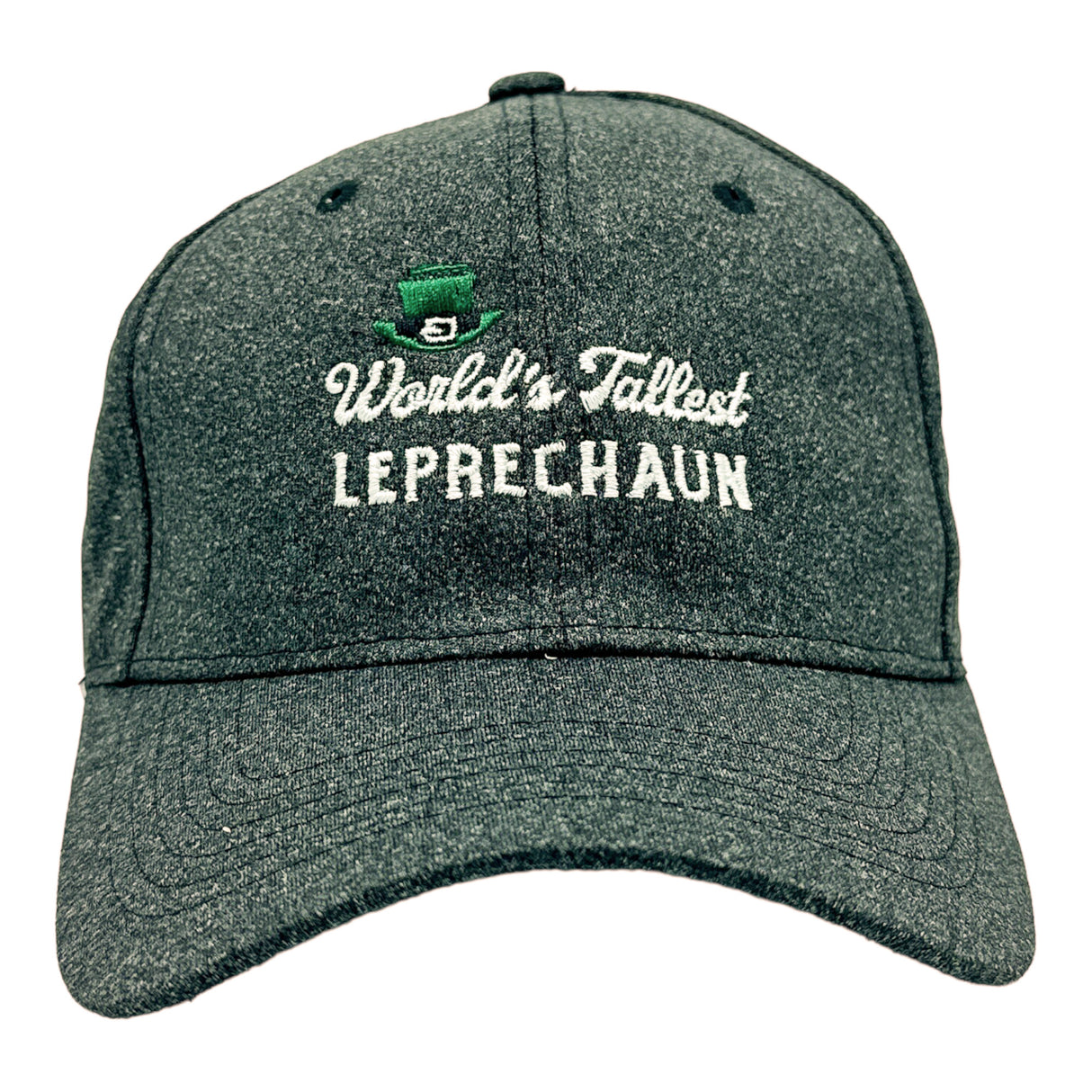 Funny Hat Worlds Tallest Leprechaun Sarcastic St Patricks Day Baseball Cap