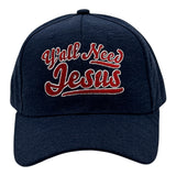 Yall Need Jesus Hat Funny Sarcastic Religious Graphic Novelty Cap