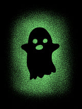 Youth Glowing Ghost Glow In The Dark T Shirt Cool Halloween Costume Tee