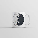 Yin Yang Cats Mug Funny Cat Graphic Novelty Coffee Cup-11oz