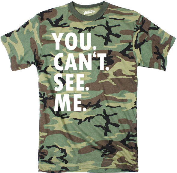 You. Can't. See. Me. Men's Tshirt