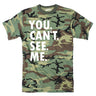 You. Can't. See. Me. Men's Tshirt