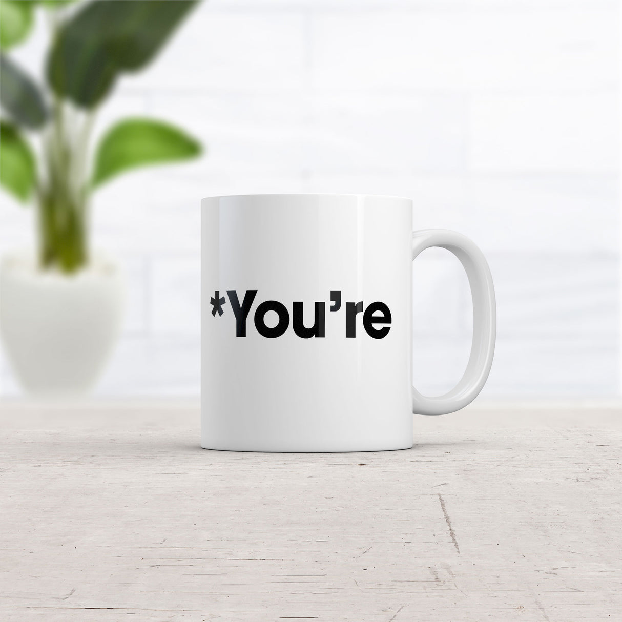 You're Mug Funny Sarcastic Grammer Humor Novelty Coffee Cup-11oz