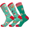 Youth Christmas Socks Funny Festive Holiday Kids Socks for Boys and Girls