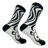 Women's Zebra Socks Funny Cute Adorable Striped Zebras Footwear