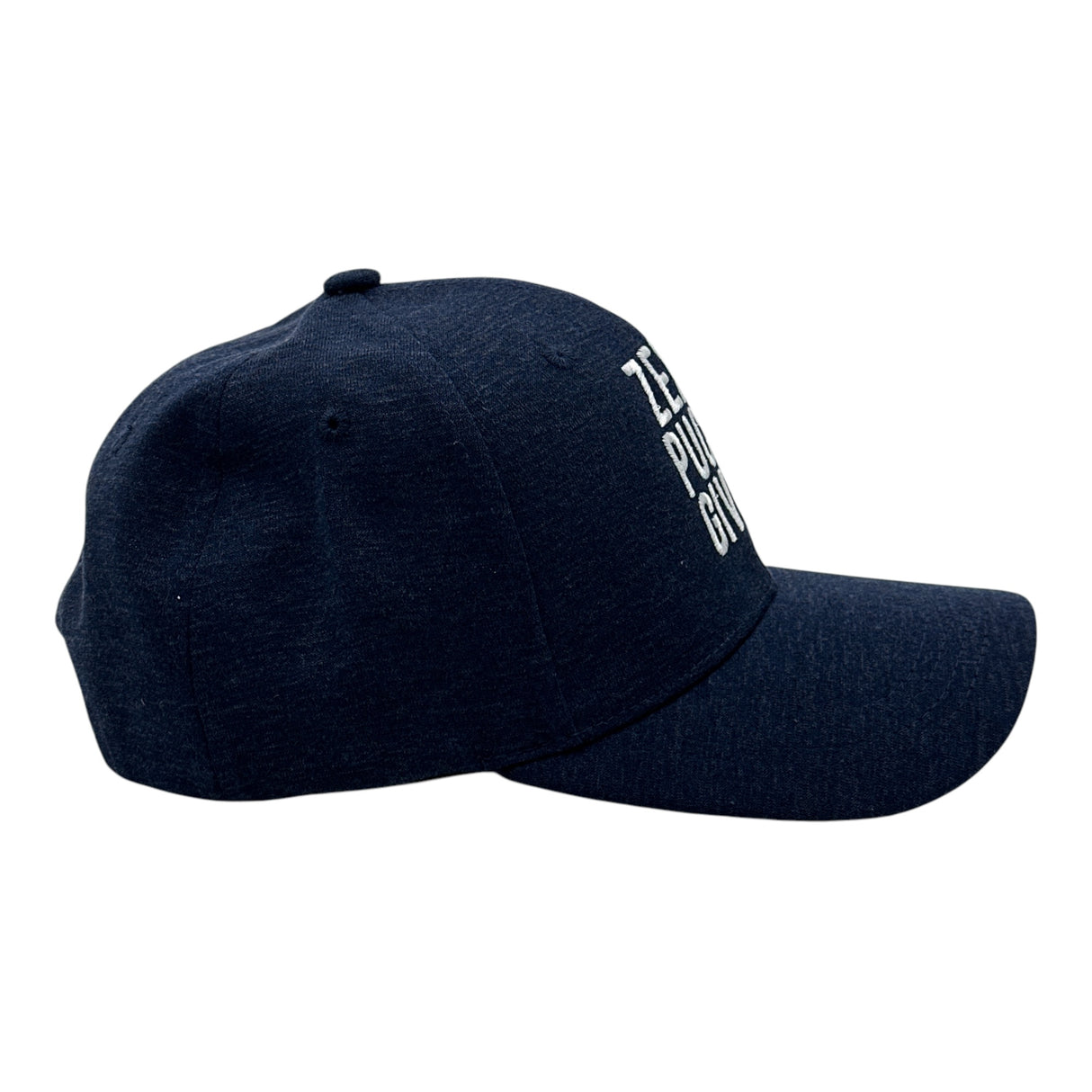 Zero Pucks Given Hat Funny Sarcastic Hockey Graphic Novelty Cap