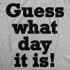 Guess What Day It Is Flip Men's Tshirt