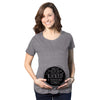 Maternity Hello From the Inside Cute Pregnancy Announcement Parody T Shirt
