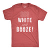 Red White and Booze Men's Tshirt