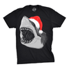 Youth Santa Jaws Funny Holiday Shark Christmas Cool Novelty T shirt for Kids