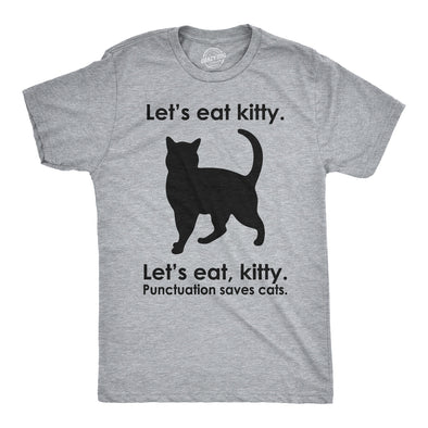Let's Eat Kitty Men's Tshirt