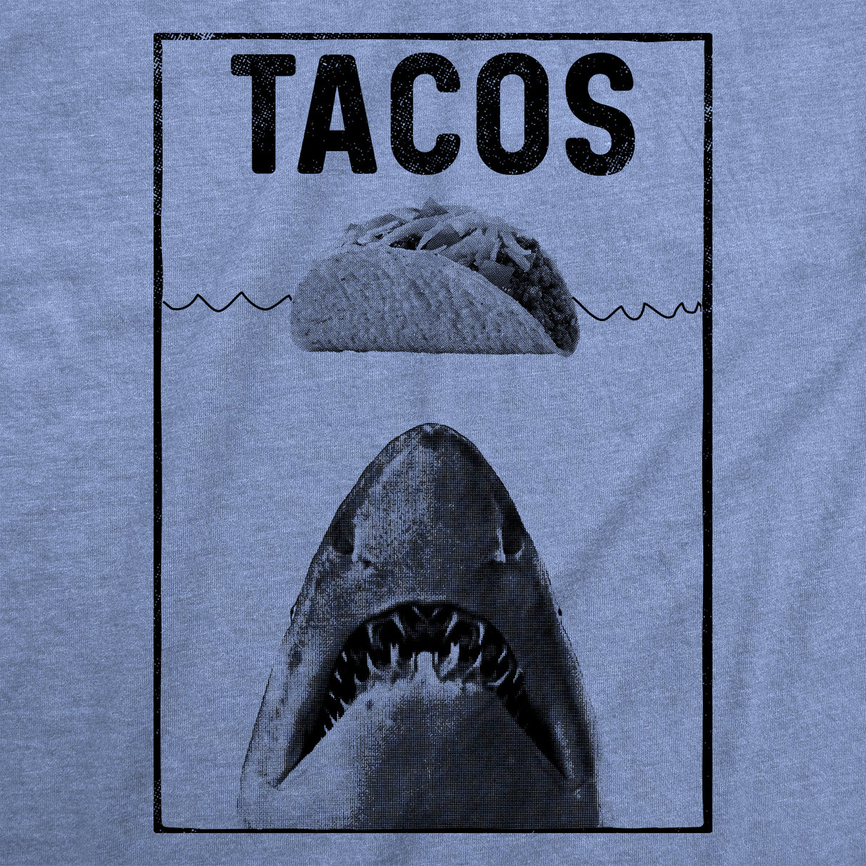 Womens Tacos Shark Tshirt Funny Jaws Tee For Ladies