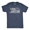 Think Outside No Box Necessary Men's Tshirt