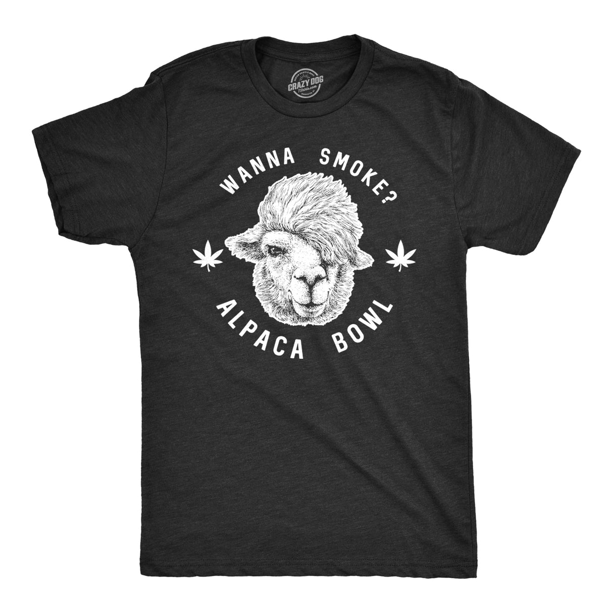 Wanna Smoke Alpaca Bowl Men's Tshirt