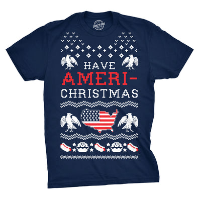 Have Ameri-Christmas Men's Tshirt