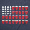 Beer Pong Flag Men's Tshirt